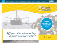 Tablet Screenshot of prinsendingemanse.nl